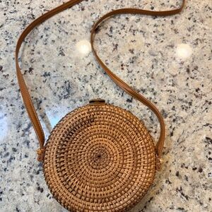 Summer & Rose Wicker Canteen Purse